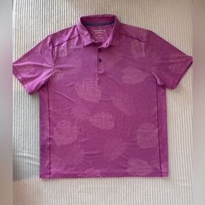 TOMMY BAHAMA Island Zone DELRAY FROND Golf Polo Shirt L